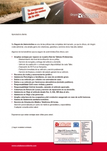 Detalles Servicios Autos